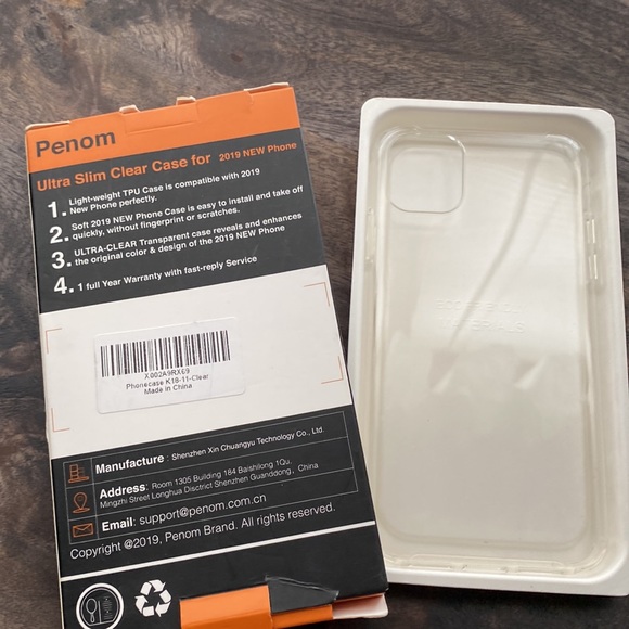 Ultra slim clear jelly case for iPhone 11 new in box silicone protective phone - Picture 4 of 4